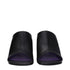 Stella McCartney Black Leather Stiletto Heels Sandals